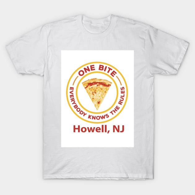 One Bite Howell, NJ T-Shirt by realkes